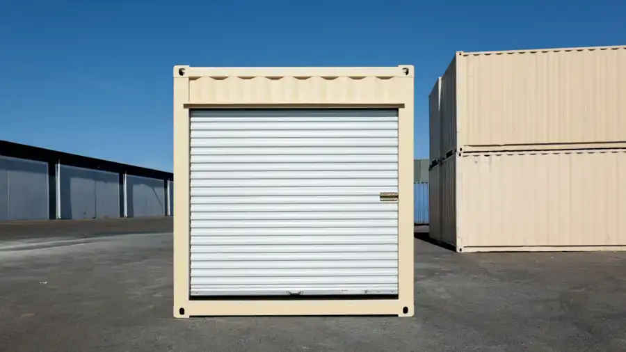 10ft Refurbished High Cube Storage Container with Roll-Up Door