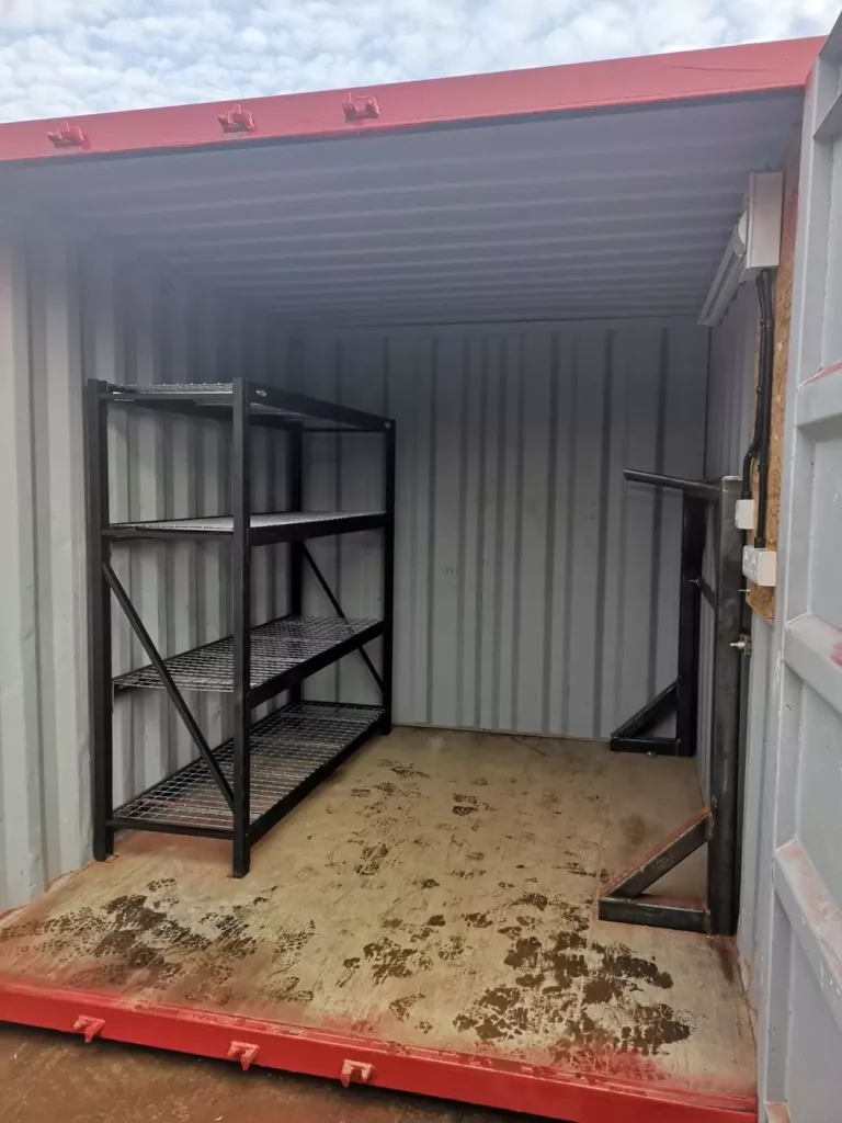 10ft x 8ft Rigging Loft / Tackle Store Steel Storage Container