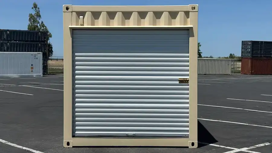 16ft New Storage Container With Roll-Up Door - Image 2