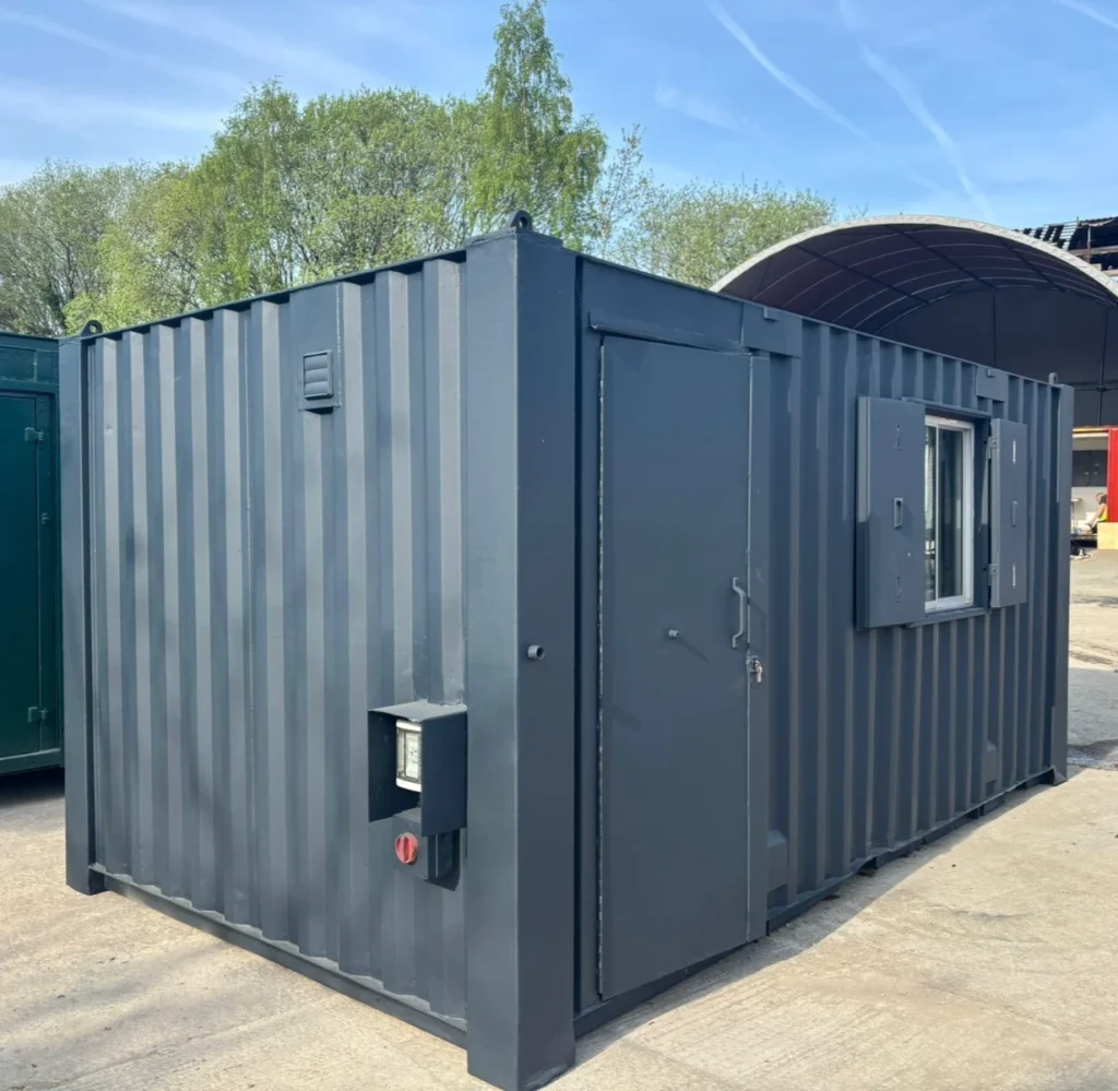 20ft Anti Vandal Office Canteen with Partition