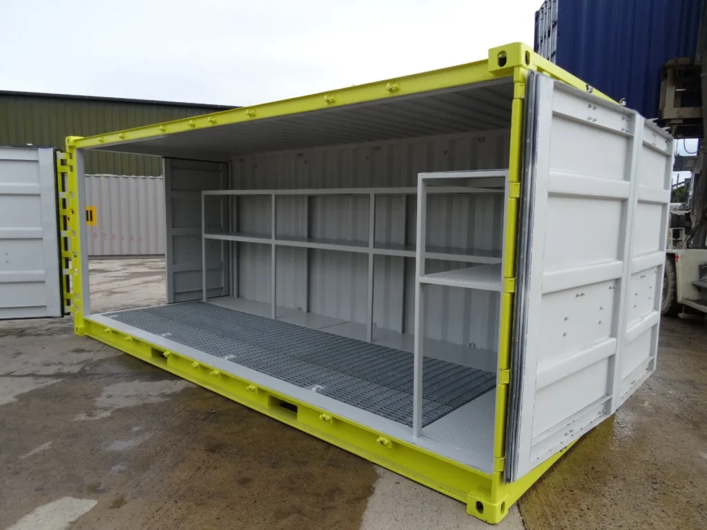 20ft Bunded Store Conversion Shipping Container