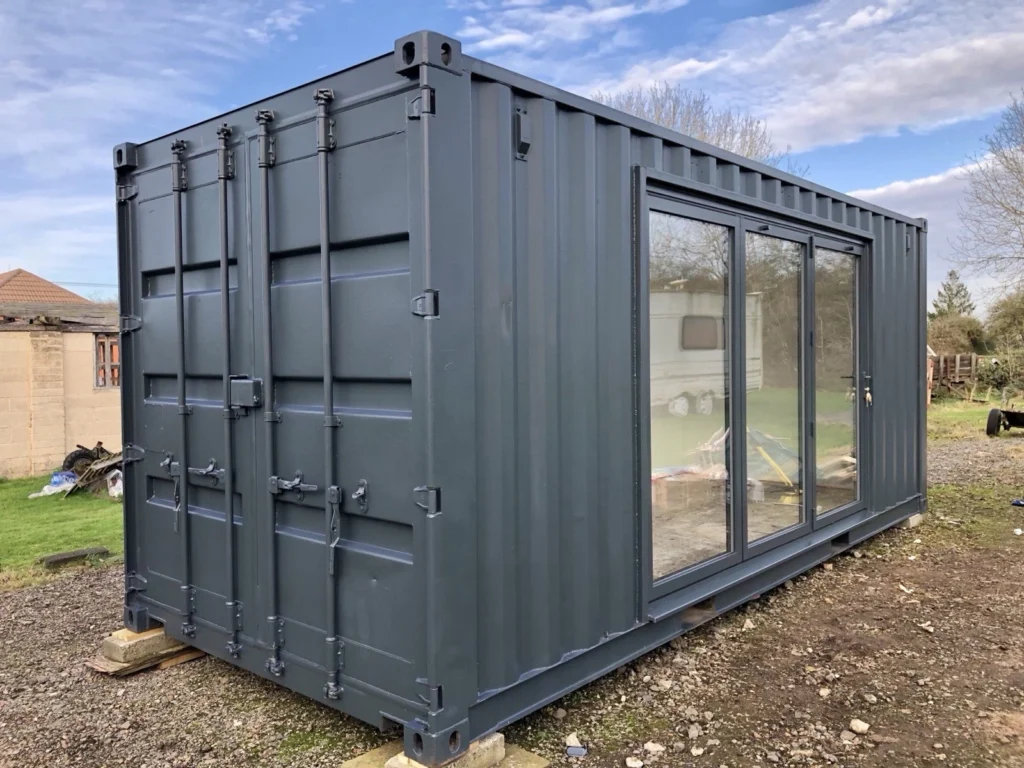 20ft Converted Shipping Container Office Gym