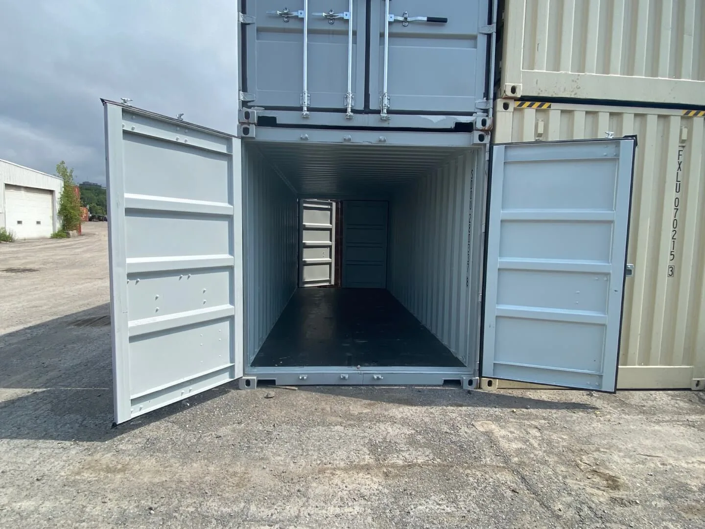 20ft Double Door Shipping Container for Sale - Image 2