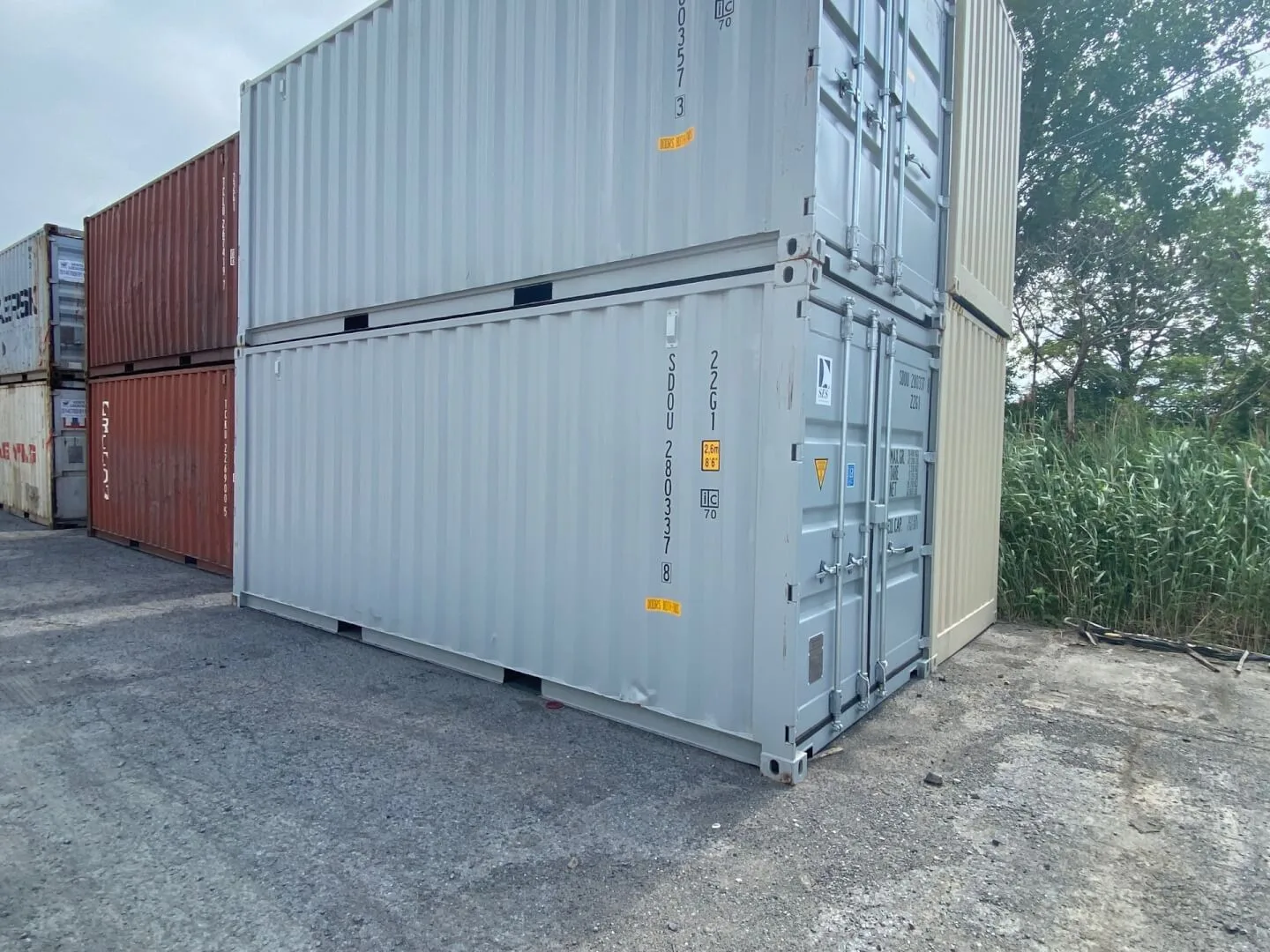 20ft Double Door Shipping Container for Sale - Image 7