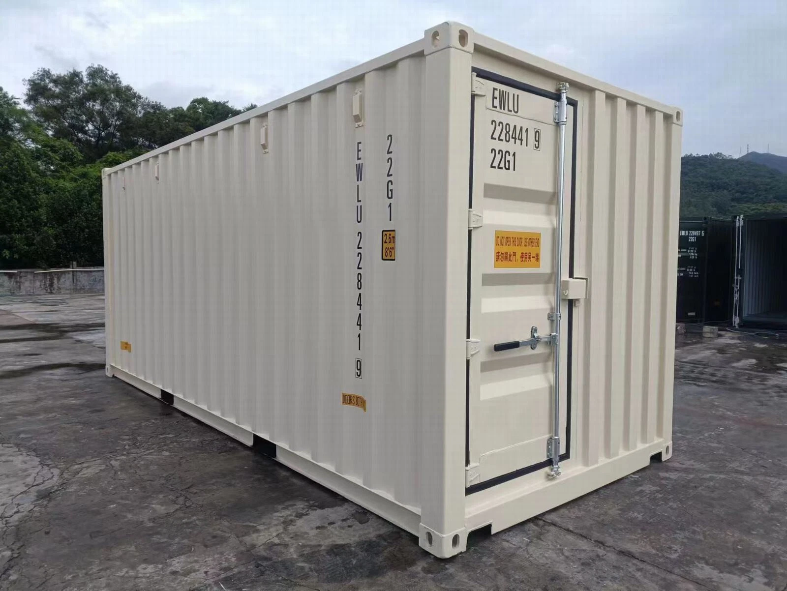 20ft One-Trip Shipping Container – Triple Door Access - Image 2