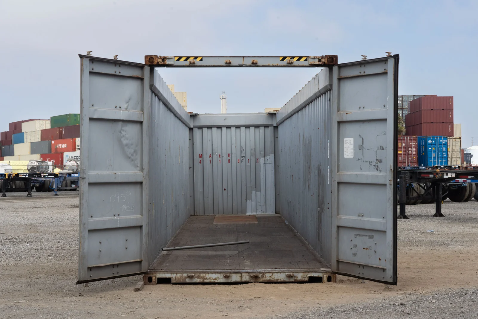 20ft Open Top Shipping Container – Cargo Worthy