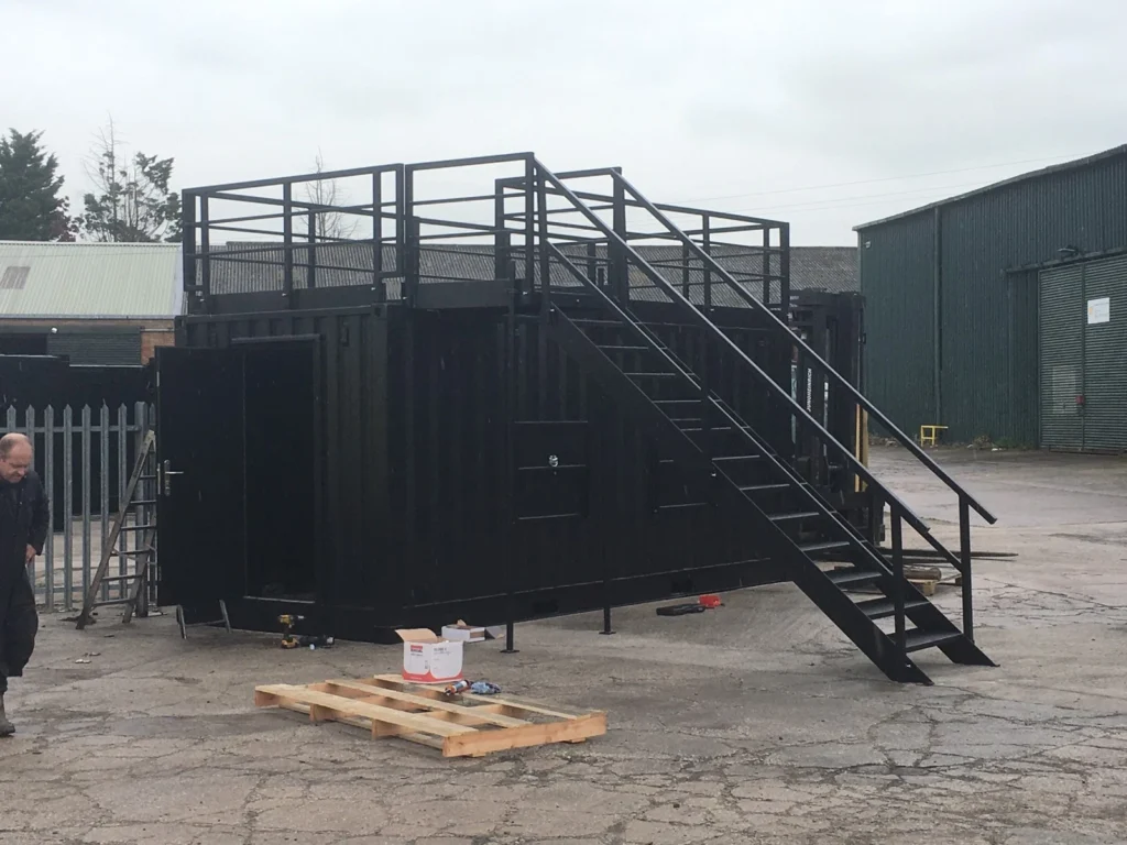 20ft Side Door One Trip Shipping Container