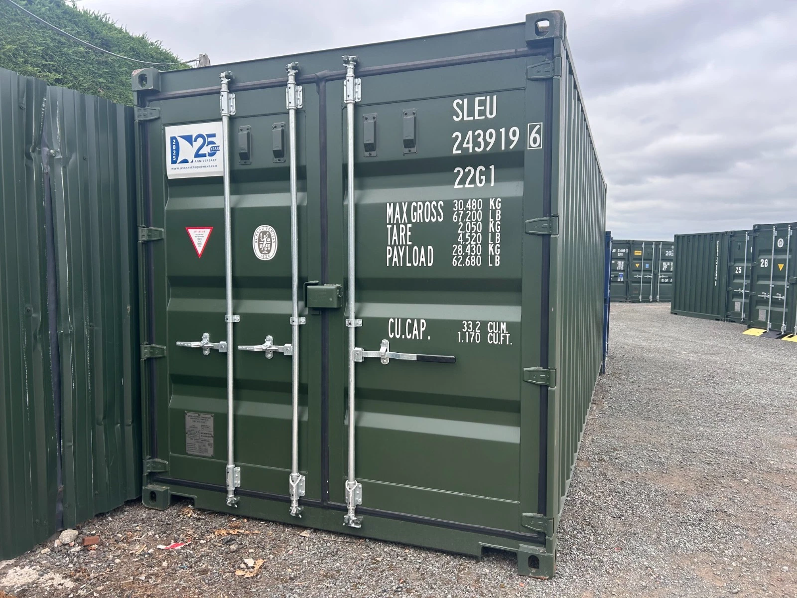 20ft x 8ft Shipping Container for Sale | Nationwide Delivery - Image 7