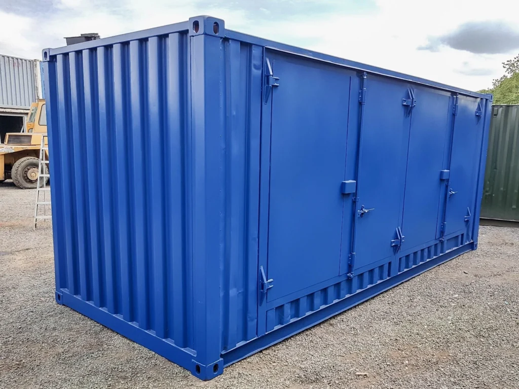 20×8 Bunded Container With Side Doors & Secure Lock Boxes