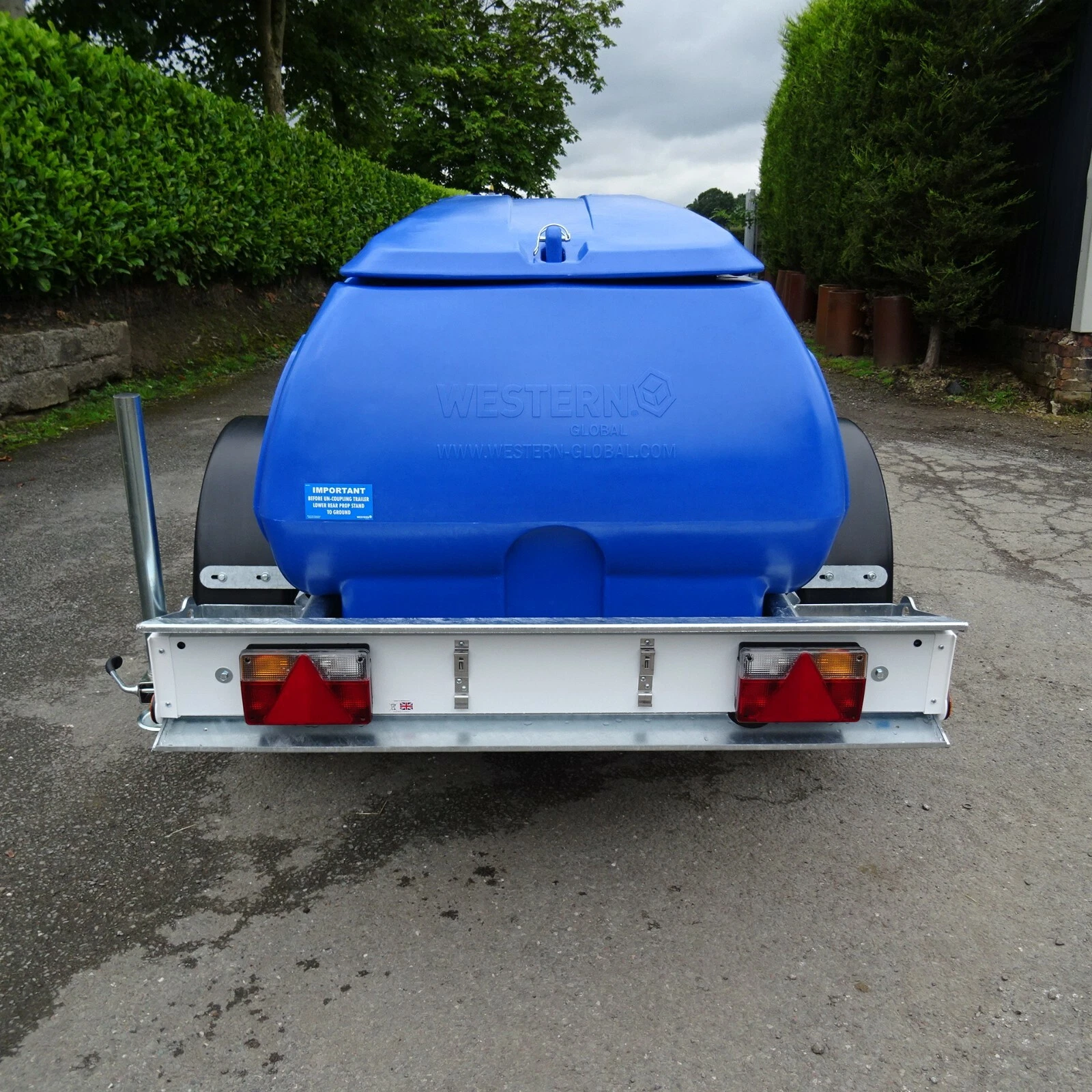 250 Gallon Site Towable Water Bowser for Sale - Image 2