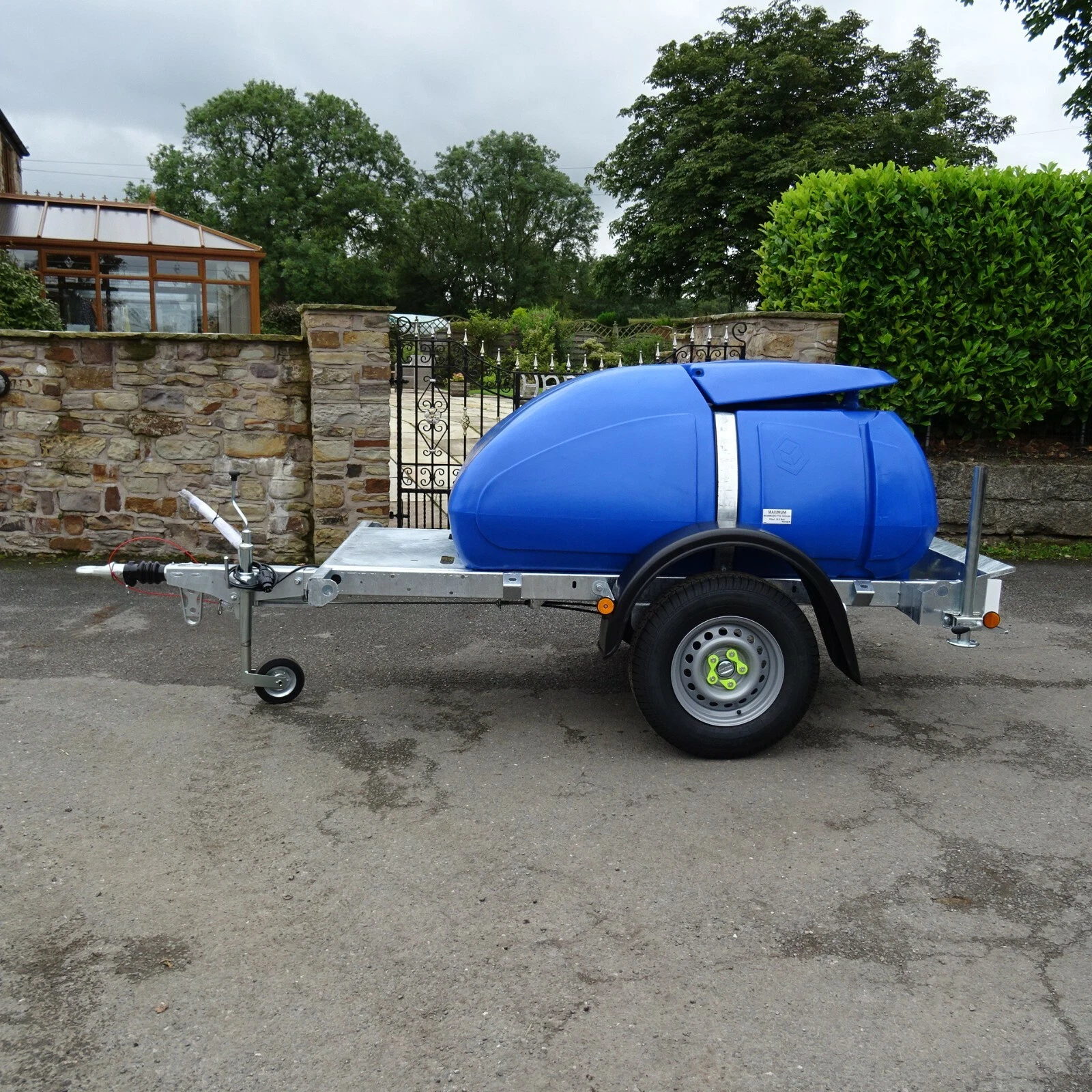 250 Gallon Site Towable Water Bowser for Sale - Image 3