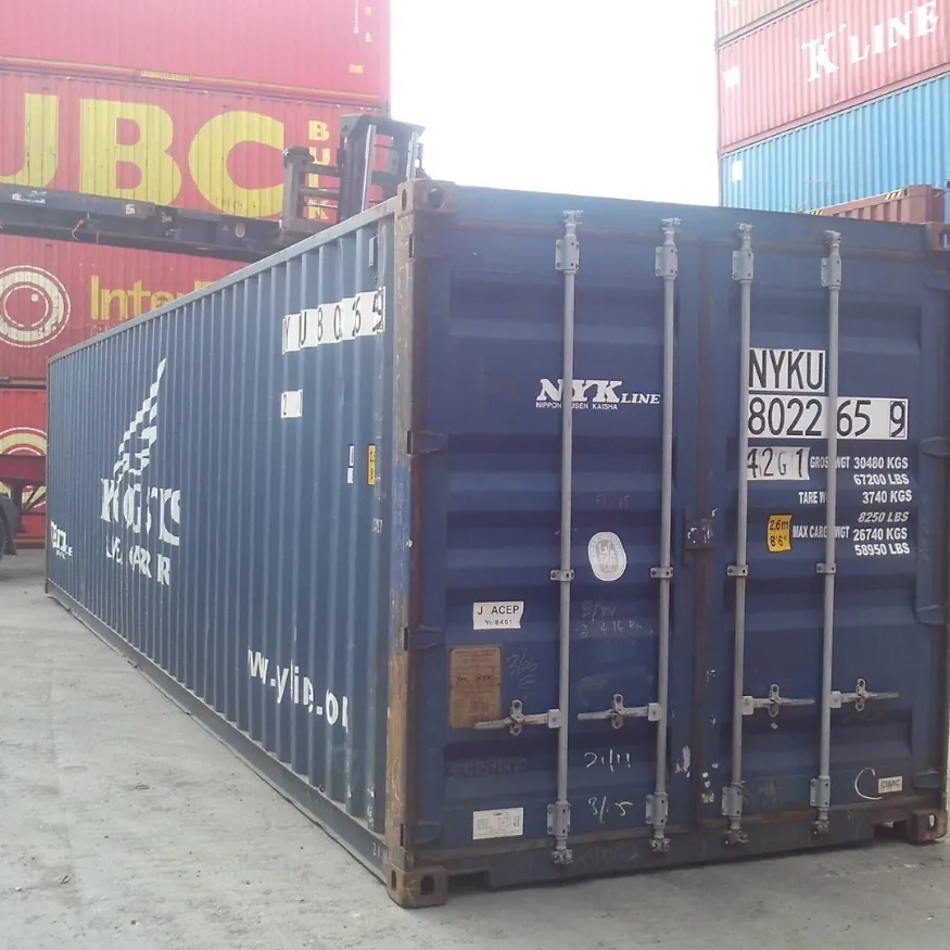 40ft High Cube Shipping Container – Used