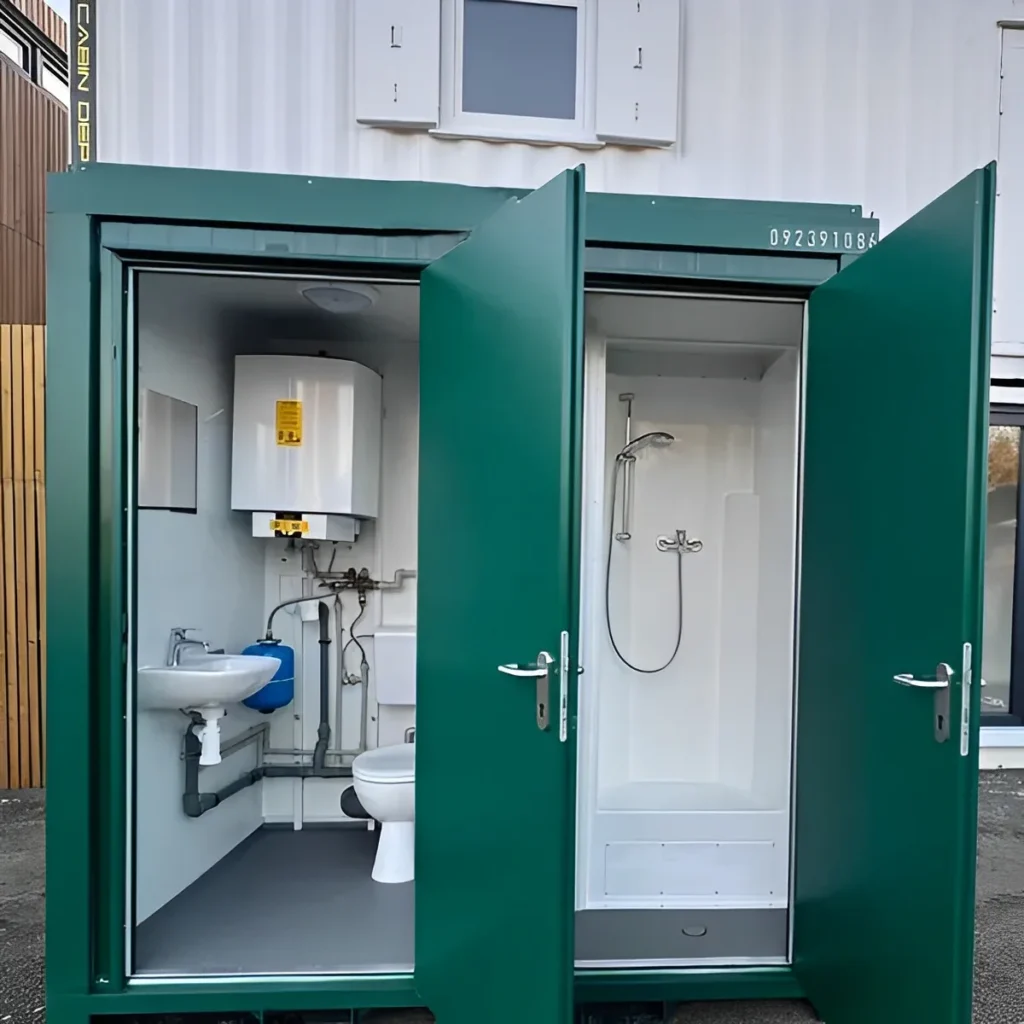 8Ft x 5Ft Mains Toilet & Shower Cabin for Sale