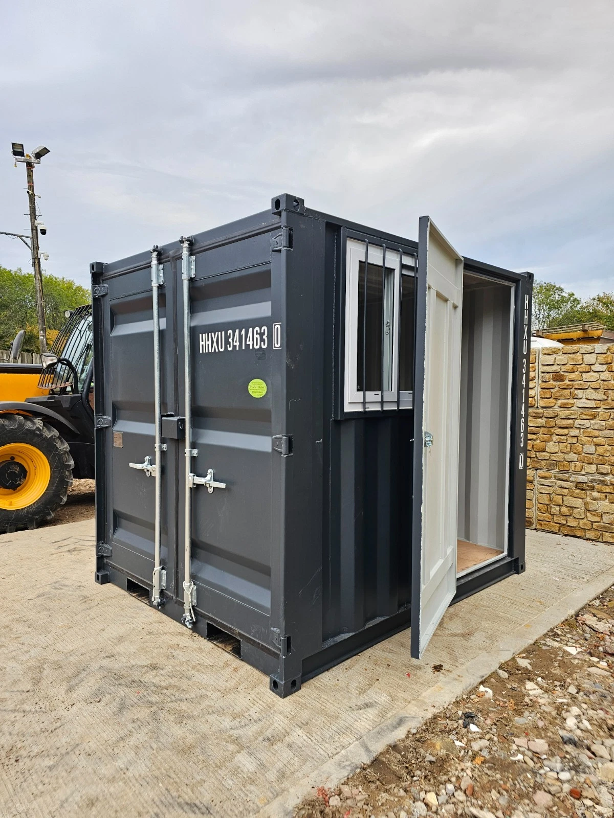 8ft Shipping Container Site Safe Lock Up Box Toolbox - Image 6