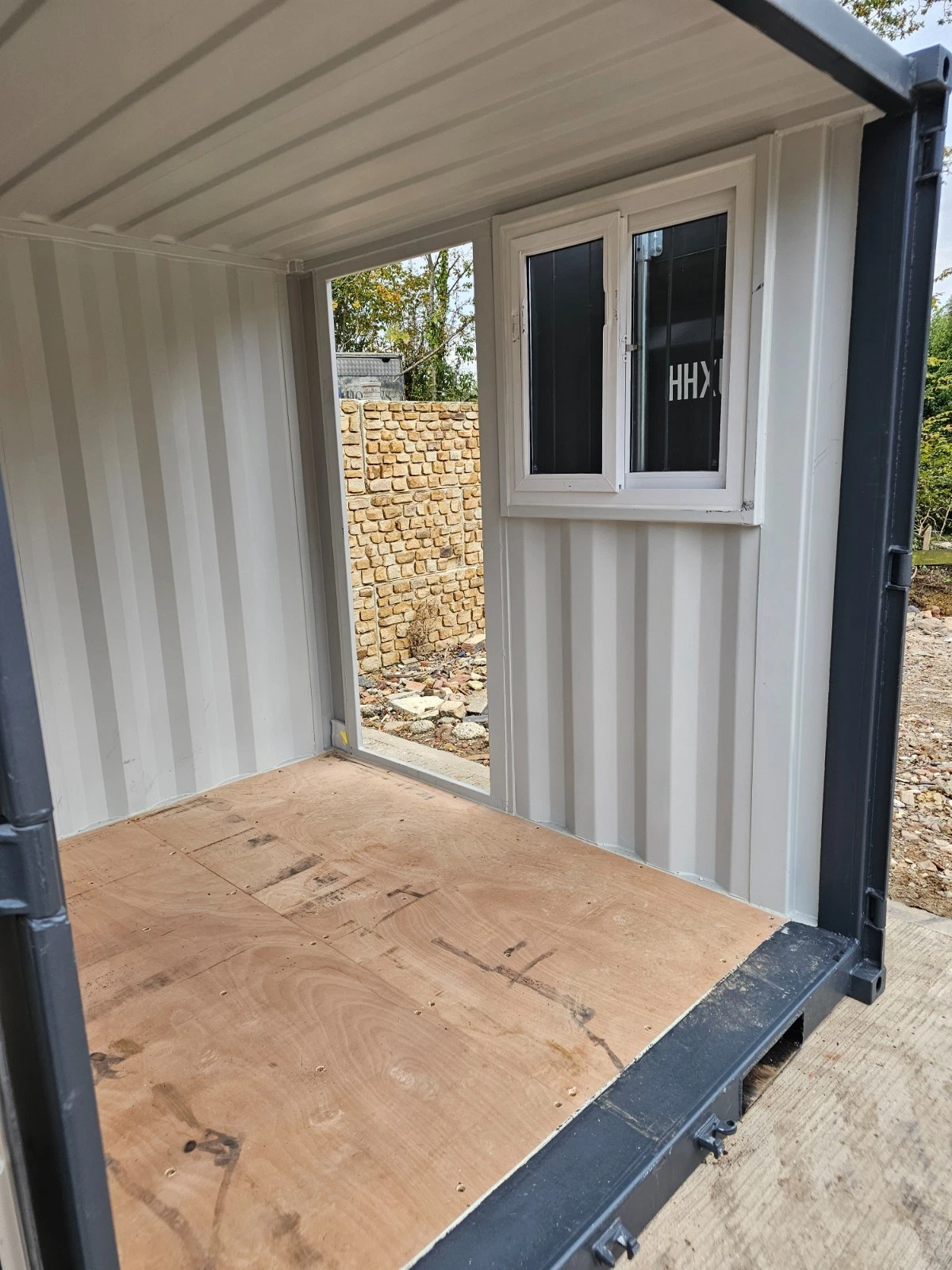 8ft Shipping Container Site Safe Lock Up Box Toolbox - Image 2