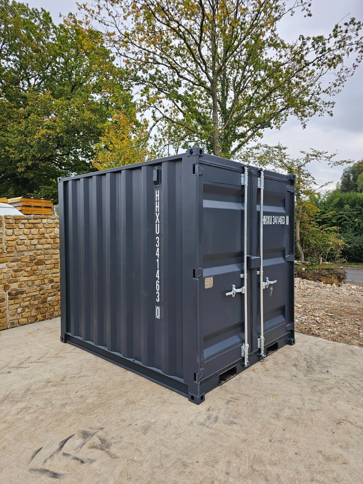 8ft Shipping Container Site Safe Lock Up Box Toolbox - Image 22