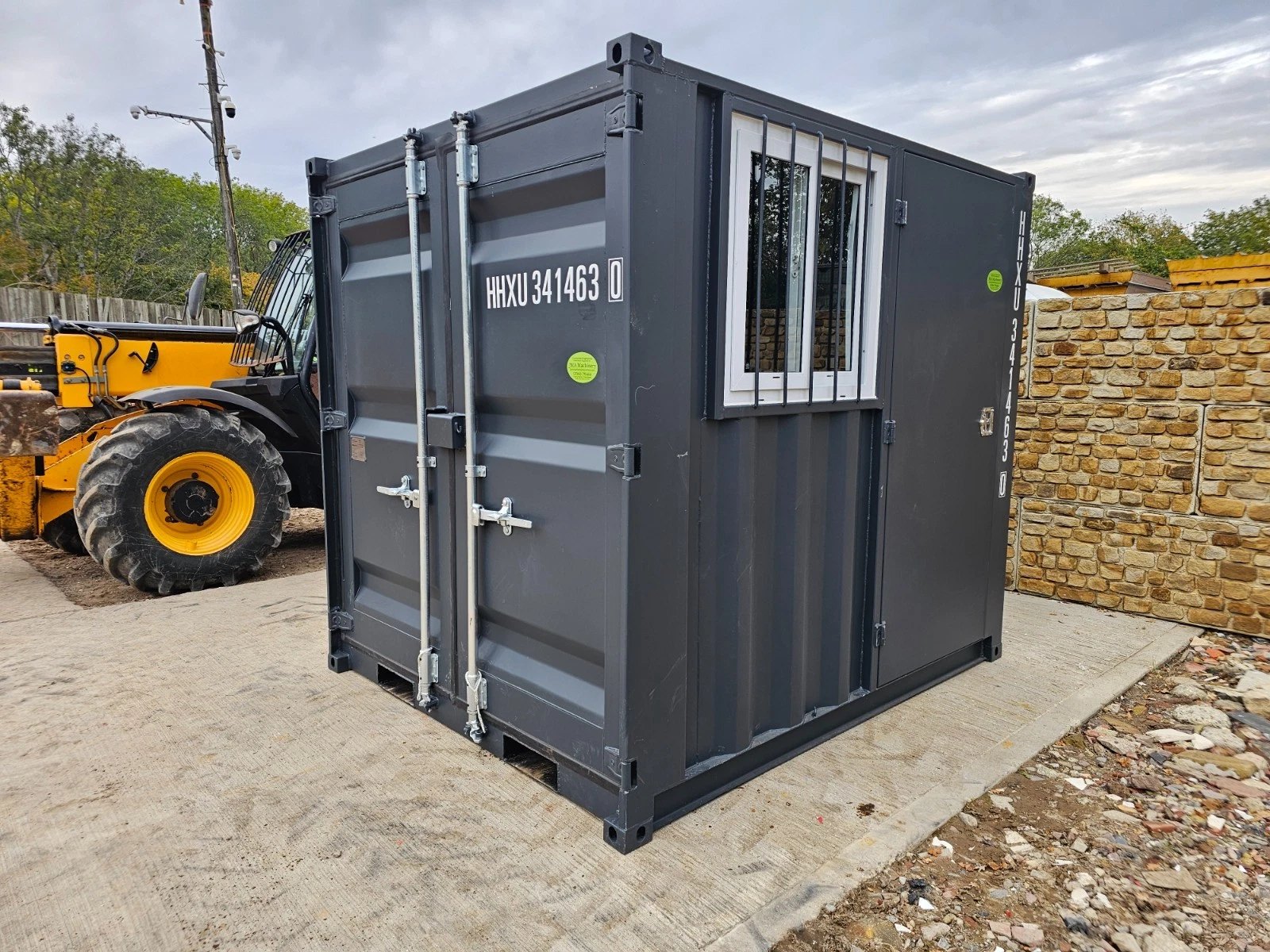 8ft Shipping Container Site Safe Lock Up Box Toolbox - Image 20
