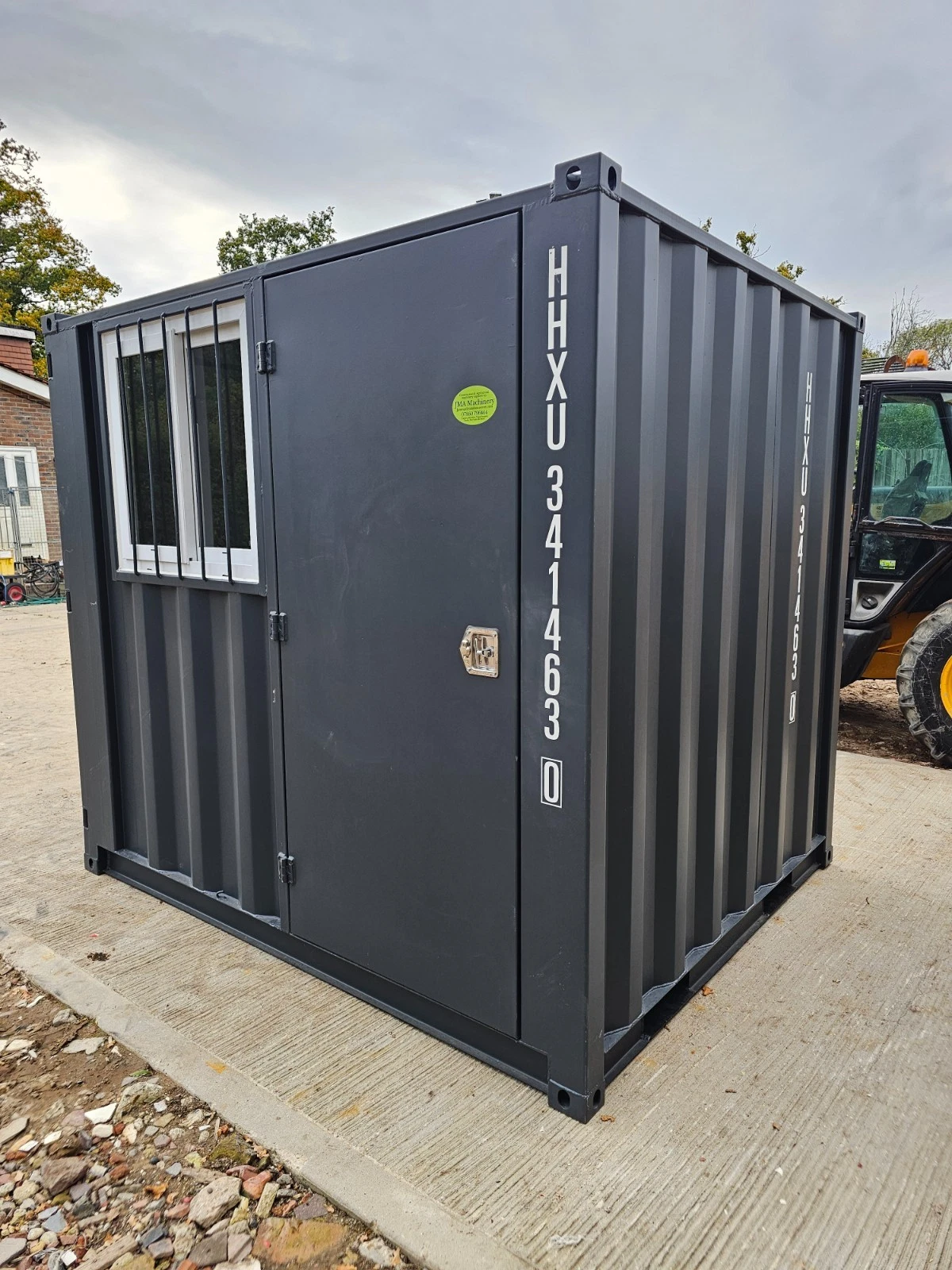 8ft Shipping Container Site Safe Lock Up Box Toolbox - Image 17