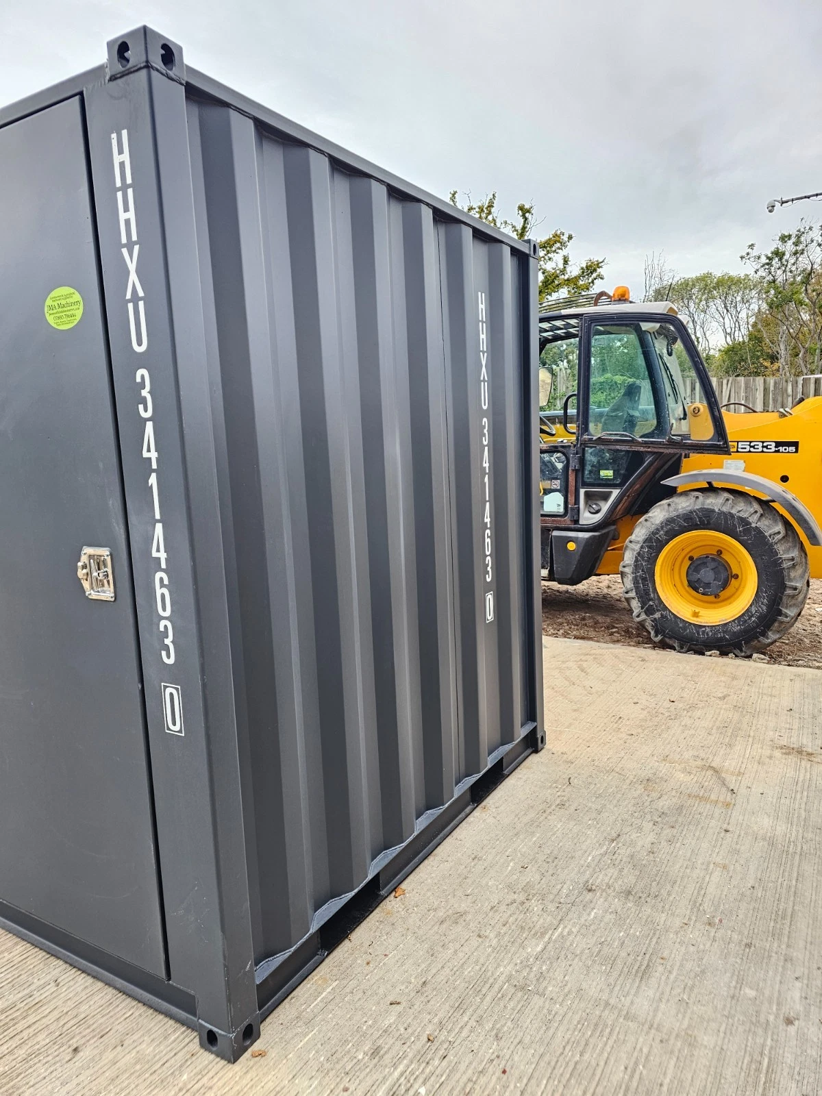8ft Shipping Container Site Safe Lock Up Box Toolbox - Image 16