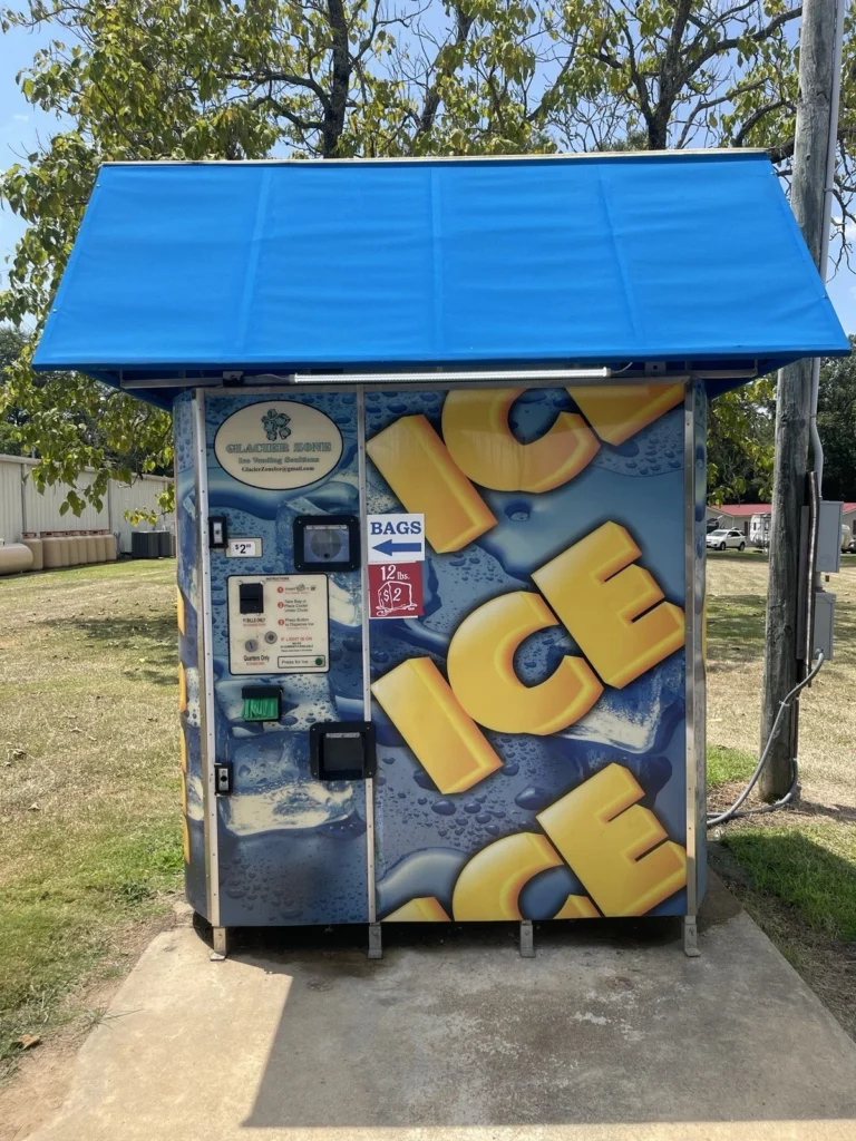 Ice Depot Commercial Ice Vending Machine – High Capacity